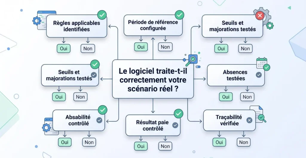 Arbre de décision pour tester un logiciel de gestion des temps Arbre de décision pour tester un logiciel de gestion des temps